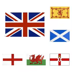 Unión Jack Reino Unido 3x5 pies – bandera Inglaterra Escocia Gales Ulster