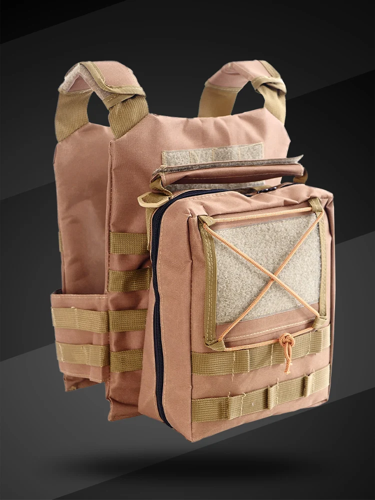 Chaleco de combate de camuflaje para niños, mochila, conjunto de equipo de entrenamiento para exteriores - imagen 5