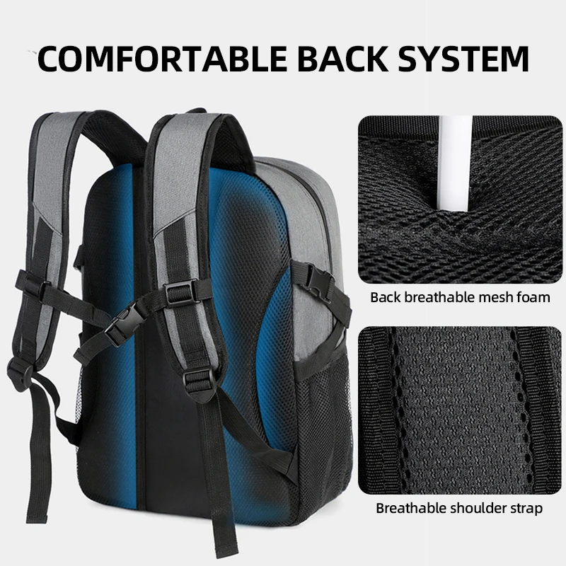Mochila deportiva para gimnasio, Fitness, baloncesto, entrenamiento de fútbol, bolsa de Yoga con bolsillo para zapatos, senderismo, Camping, mochila reflectante para estudiantes - imagen 5