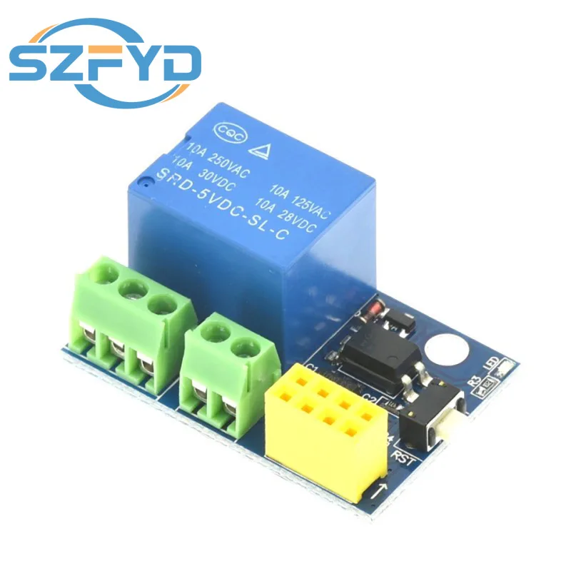 ESP8266 ESP-01S Módulo de relé WiFi de 5 V - Interruptor de control remoto para hogar inteligente - Compatible con Arduino y aplicación - imagen 2
