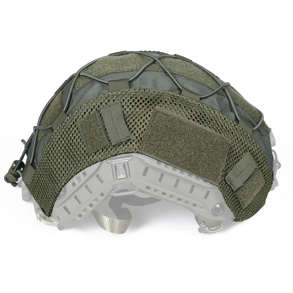 Funda de casco de camuflaje para Ops-Core PJ/BJ/MH, cubierta de casco rápido, táctica, Militar, caza, CS, juego de guerra, deporte al aire libre - imagen 4