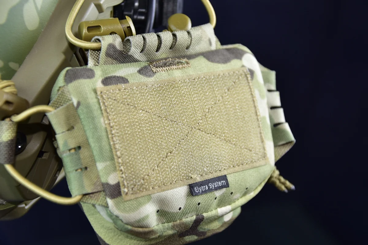 Bolsa trasera Universal para casco estilo SC táctico, bolsa para batería, contrapeso NVG, accesorios tácticos para casco - imagen 5