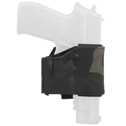 Funda pistola universal MOLLE liberación rápida derecha para cinturón