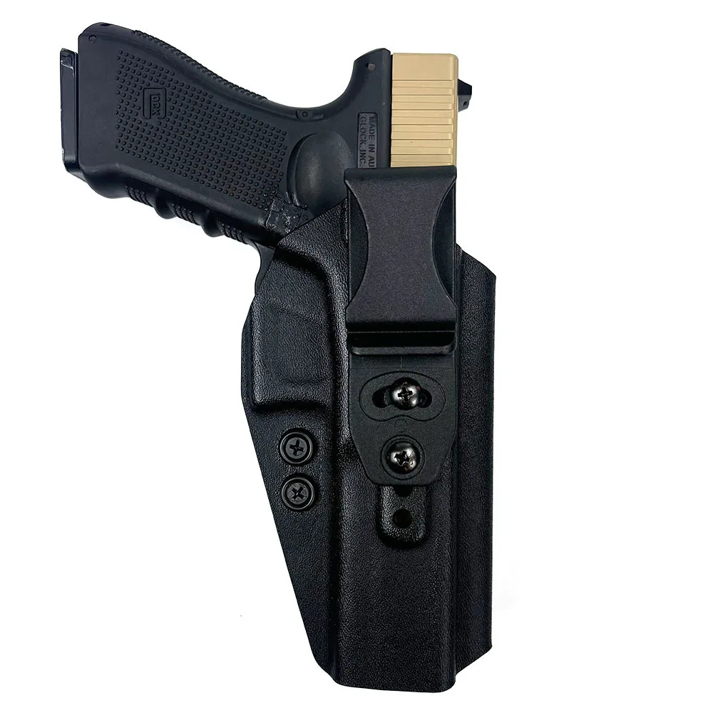 Funda táctica para pistola G derecha, ajustable, interna, externa, doble dirección colgante, funda para pistola Kydex para G 17 19 25 34 45 - imagen 2