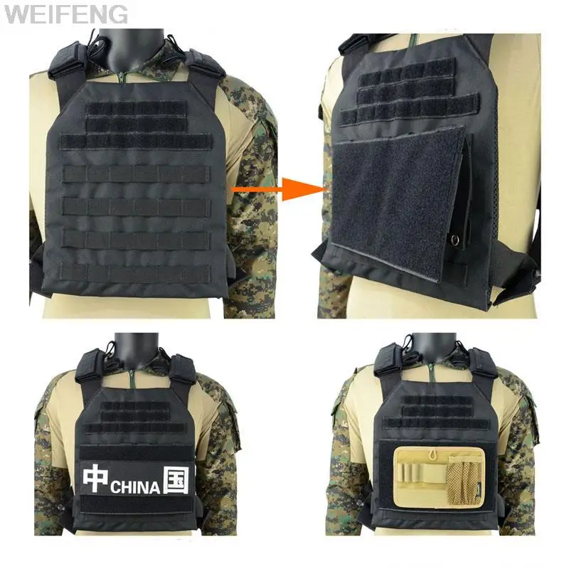 Parche de chaleco táctico Molle, adaptador de Panel, convertidor de gancho y bucle, bolsa de herramientas EDC, accesorios militares de caza - imagen 4