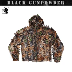 Traje Ghillie camuflaje biónico ultraligero resistente a infrarrojos