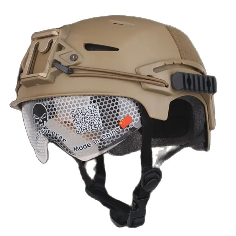 Emersongear-gafas protectoras tácticas EXF para casco, equipo protector para la cabeza, Airsoft, ciclismo, caza, tiro, combate, nailon - imagen 3