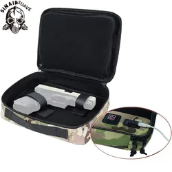 Bolsa táctica para pistola IPSC con MOLLE, temperatura ajustable y USB