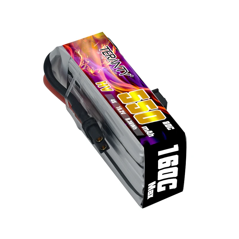 TREANTY-batería de litio de alto voltaje 4S, pila recargable de 550MAH, 15,2 V, 80C, Max, 160C, para avión interlingüe RC, juguete FPV - imagen 5