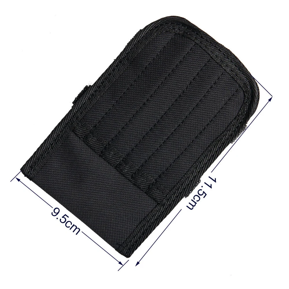 Soporte para pernos de aljaba de flecha de nailon negro, 6 y 12 piezas, para pernos de 6,5 pulgadas, bolsa de ballesta portátil para caza - imagen 3