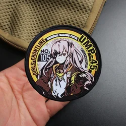 UMP-45 Parche táctico con gancho para ropa o mochila
