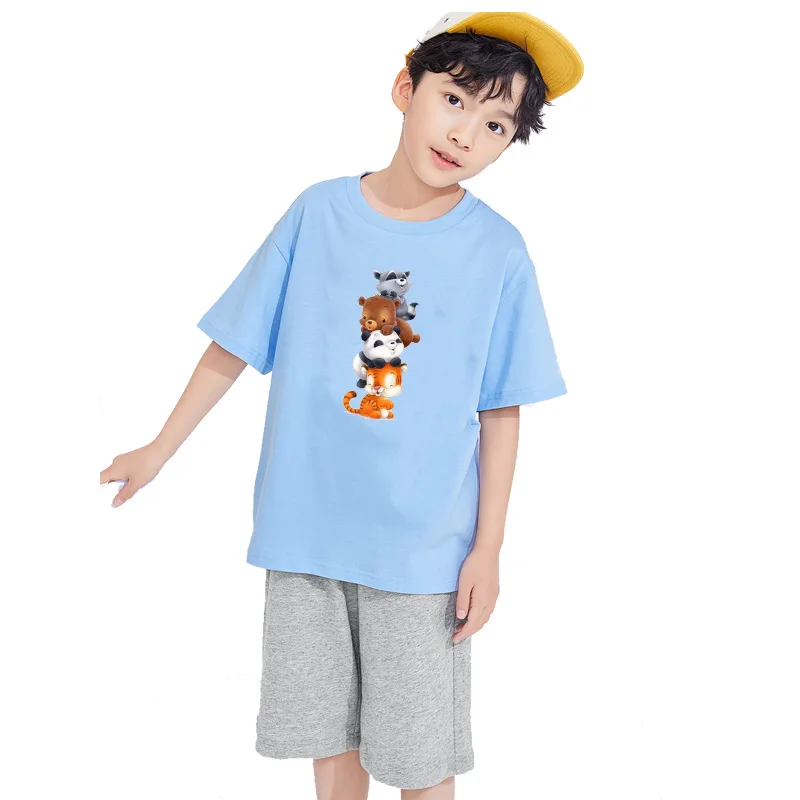 Transferencias termoadhesivas de dinosaurio/elefante para ropa, pegatinas de hierro con animales de dibujos animados para ropa, termoadhesivo de unicornio y gato para ropa DIY - imagen 2