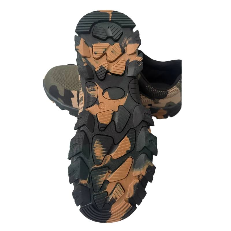 Zapatos de seguridad con punta de acero para mujer, botas de trabajo a prueba de zapatillas transpirables, cómodos zapatos industriales antigolpes y antiperforación para mujer - imagen 2