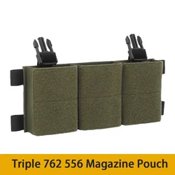 Portacargadores triple 5,56/7,62 Airsoft – Panel abierto sistema gancho