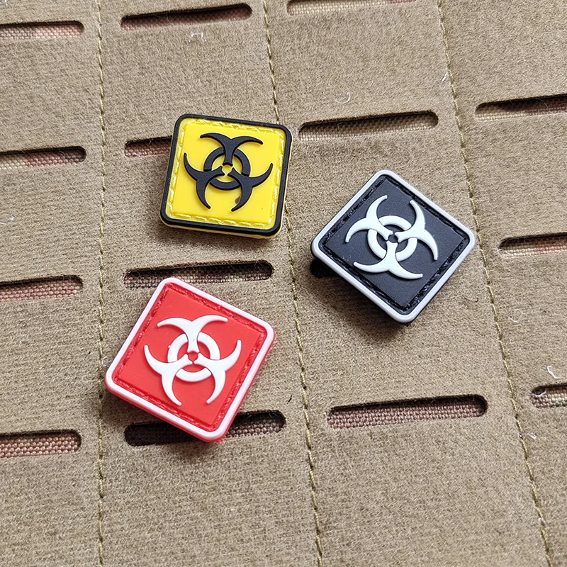 Umbrella Corporation Parches bordados Paraguas de bioquímica Insignias del ejército militar para bolsas de ropa - imagen 3