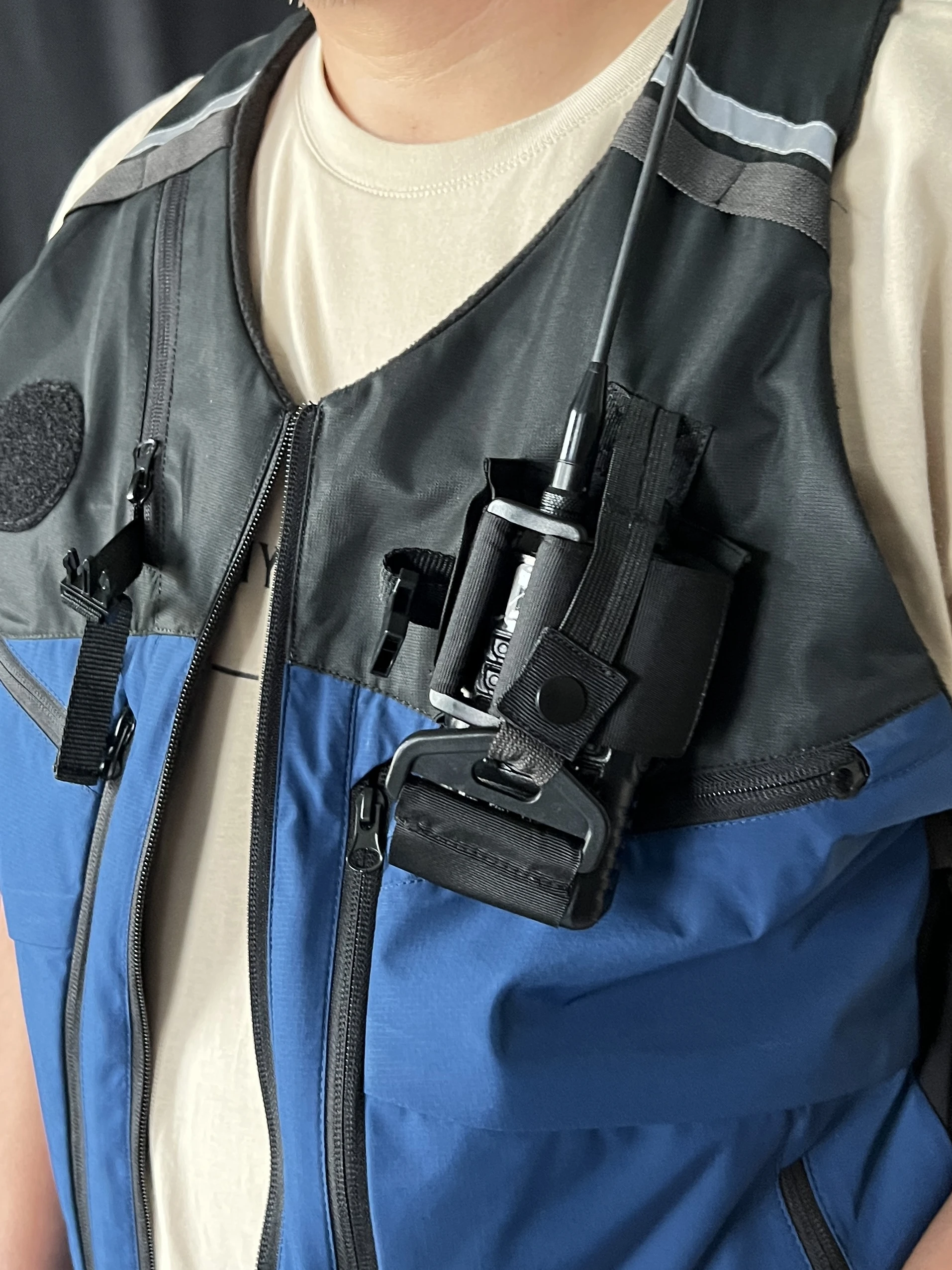 Chaleco de trabajo de la sociedad roja, equipo de rescate deportivo - imagen 4