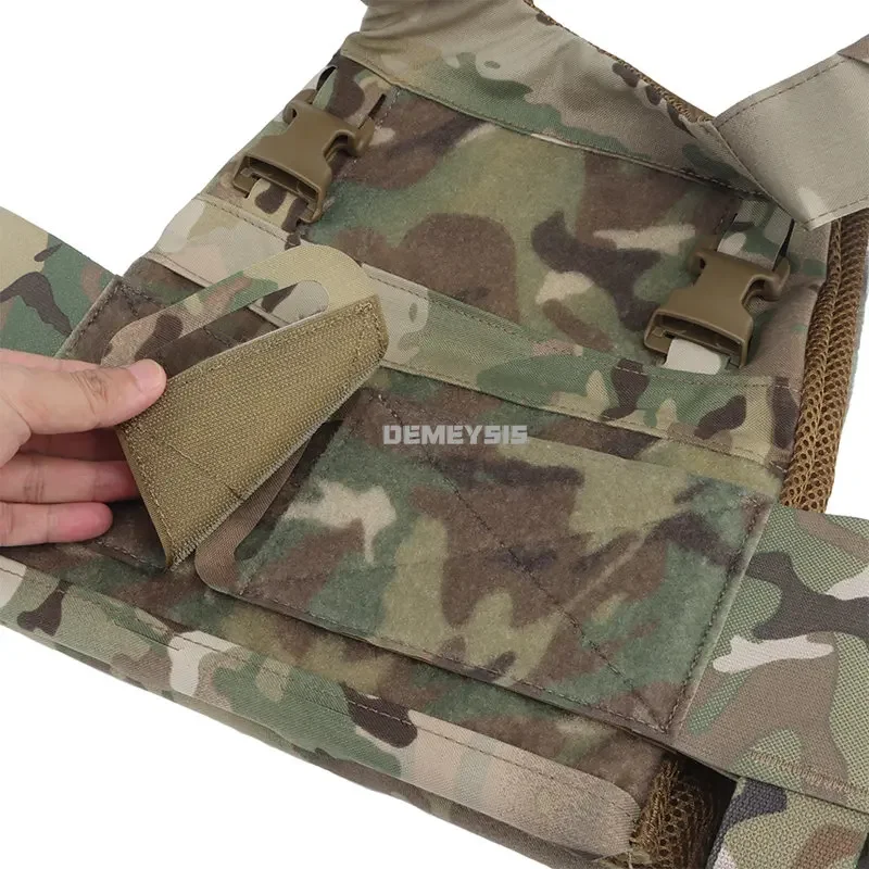 Outdoor jachtvesten Plate Carrier Quick Release Multifunctioneel pantser Tactisch schieten Airsoft beschermend draagvest - imagen 4