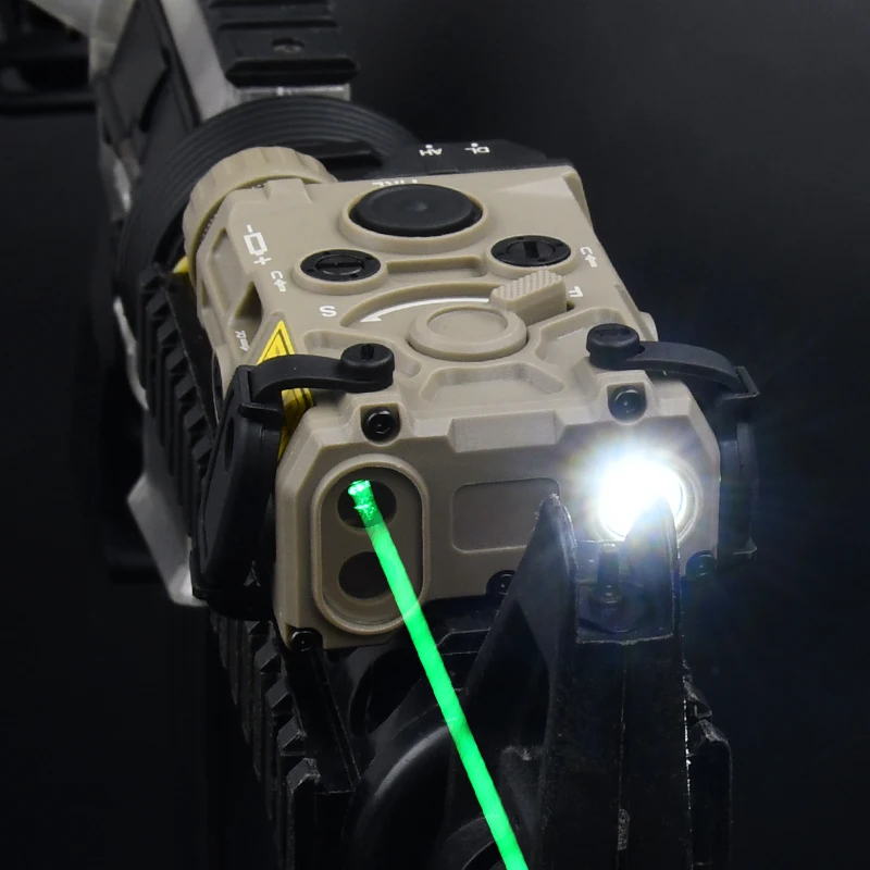 Airsoft accsesor de nailon, Eotec OGL puntero láser, punto rojo, azul, verde, indicador láser, PEQ15 OGL, mira infrarroja, linterna de Airsoft - imagen 4