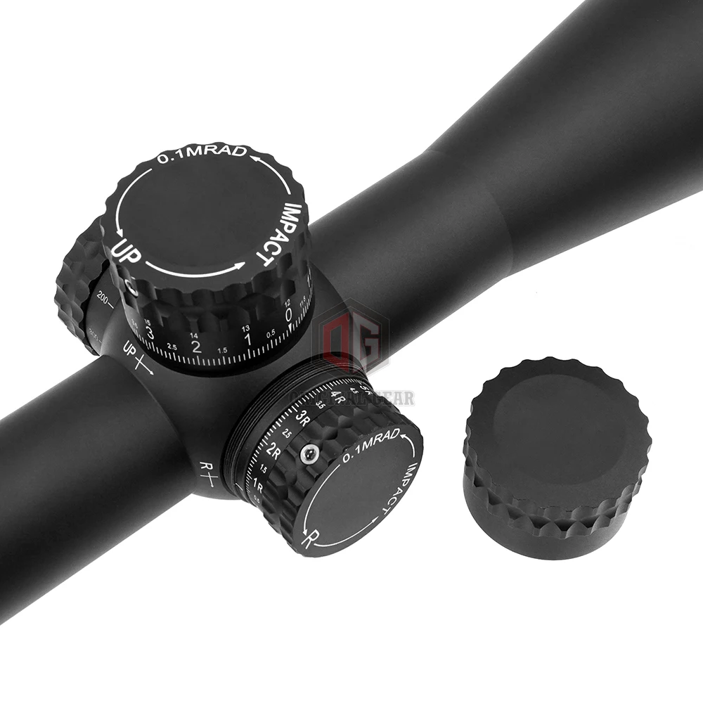 Mira telescópica táctica FFP Evolution Gear ATACR 5-25x56 F1 1mrad retícula iluminada HORUS TREMOR3 con armas de fuego 5,56 y.308 - imagen 5