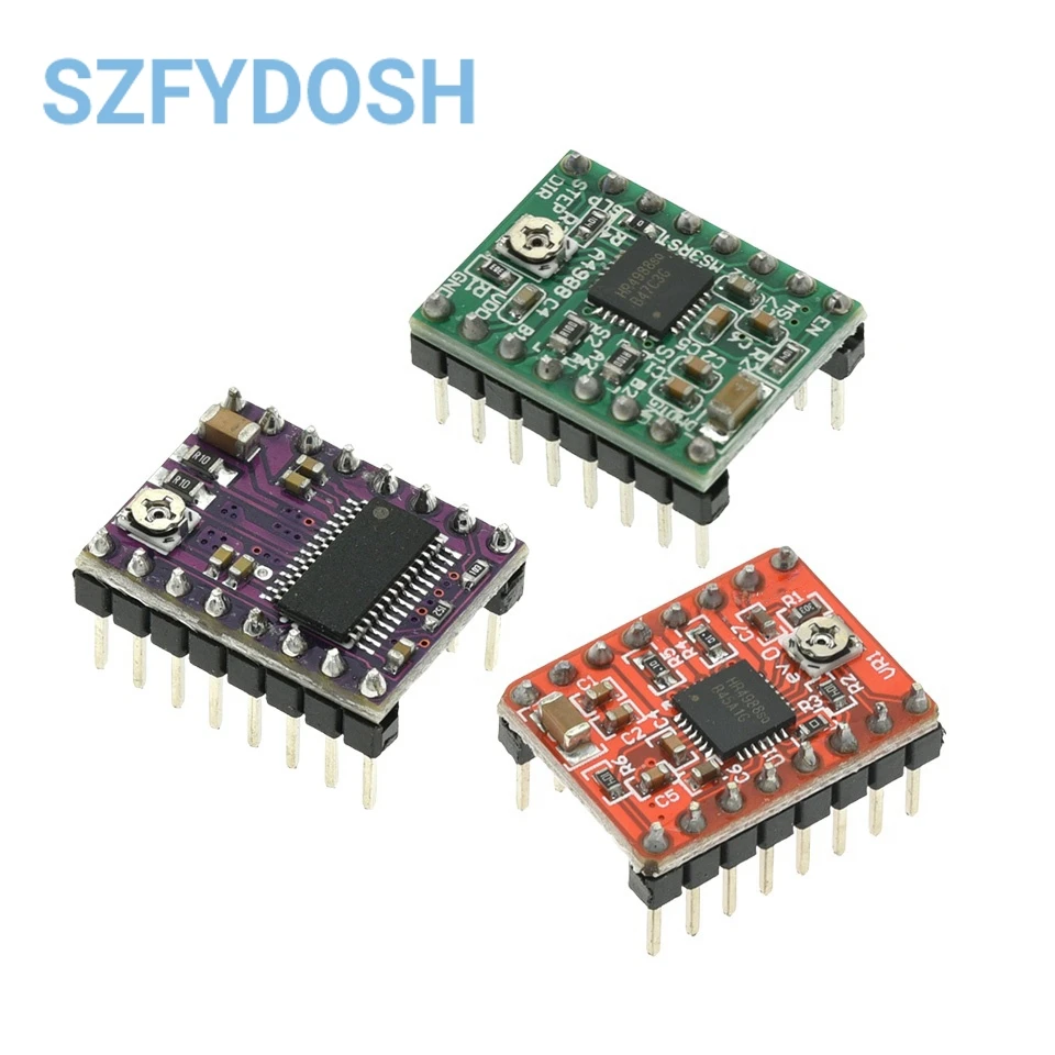 Máquina de grabado CNC Shield V3/impresora 3D/+ 4 Uds A4988/4 Uds DRV8825 controlador de Motor paso a paso para Arduino - imagen 5