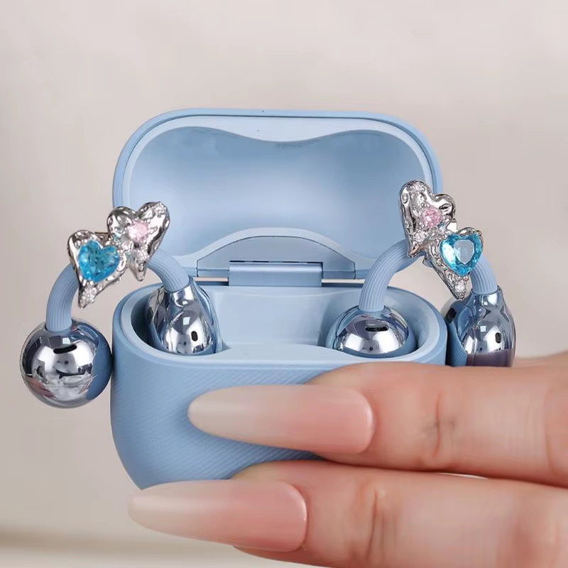Gancho para oreja Freeclip corazón metálico para decoración - imagen 4