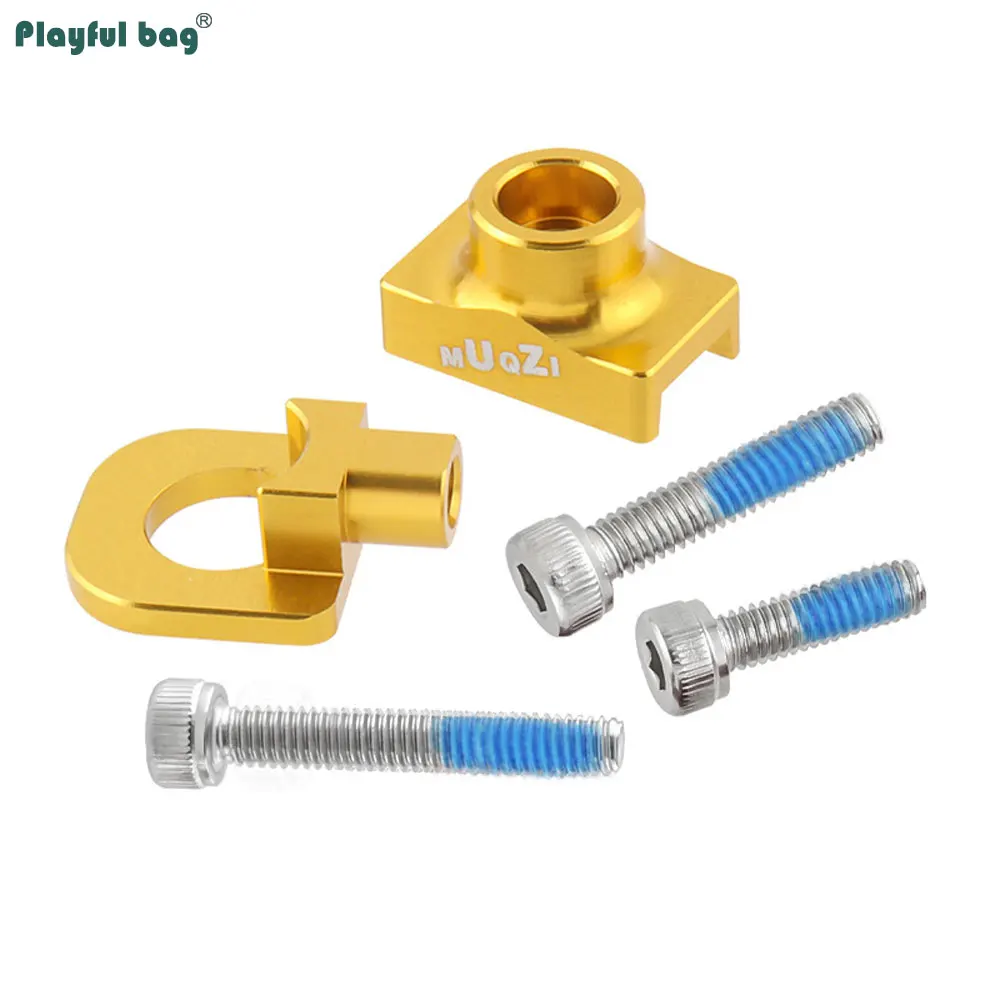 Tensor de cadena de bicicleta de marcha única plegable, ajustador de cadena CNC de aleación de aluminio, anticaída, ATA14 - imagen 3