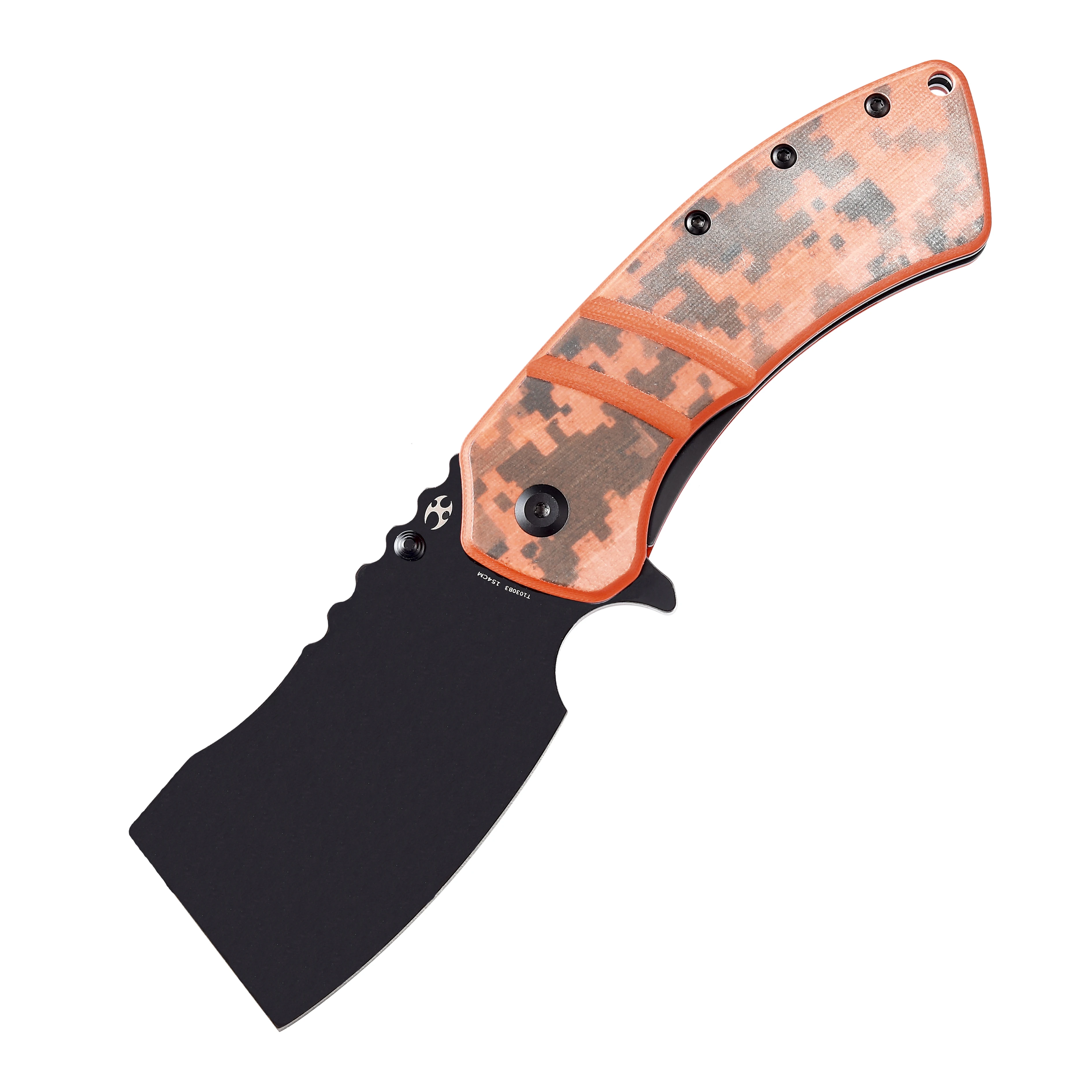 Kansept T1030 XL cuchillo plegable EDC micarta G10 camuflado - imagen 2