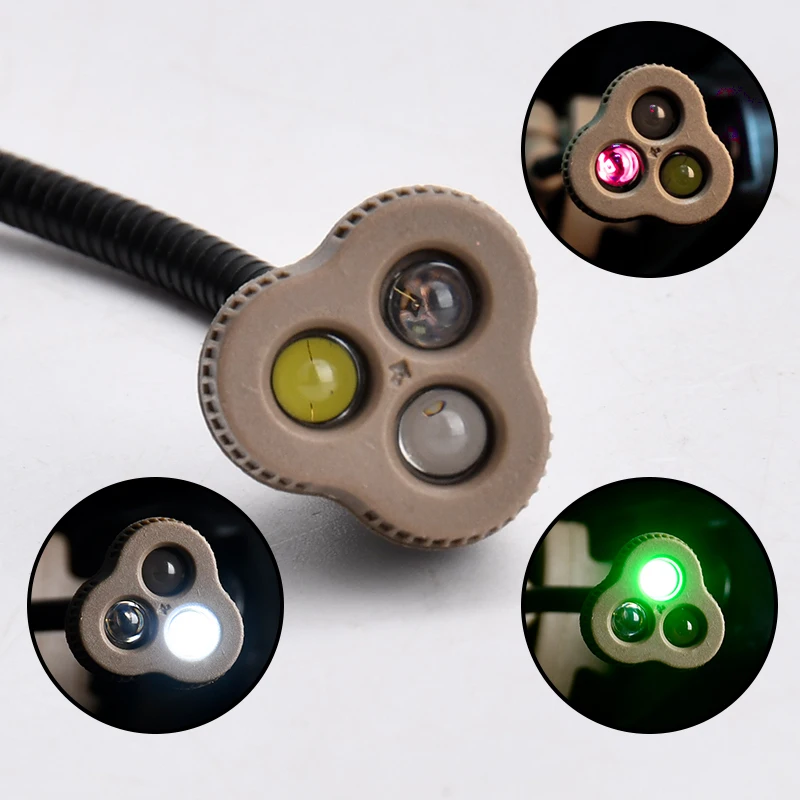 Lámpara táctica para casco MPLS LED blanco e infrarrojo - imagen 3