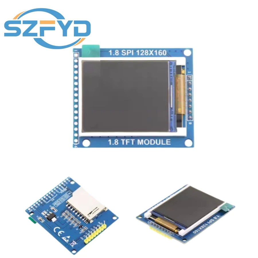 Módulo de pantalla LCD TFT de 1,8 pulgadas con placa base PCB Puerto serie SPI solo requiere 4 IO - imagen 2
