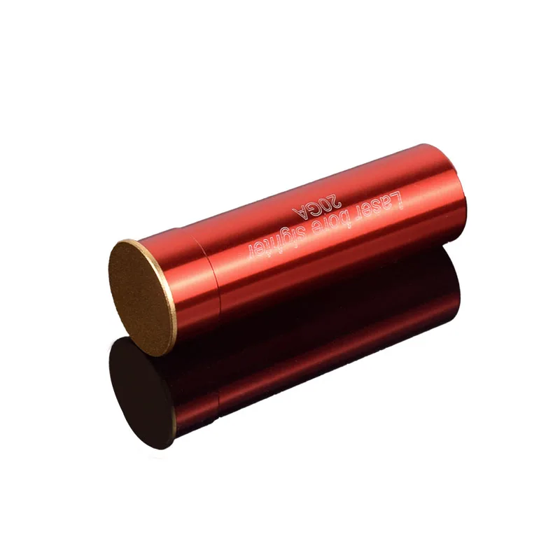 Táctico 12GA 20GA serie calibre punto rojo láser Boresighter accesorios de caza Bore Sight 12 calibre barril cartucho - imagen 4