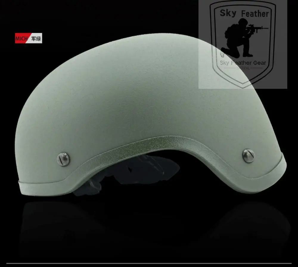 MICH-Casco táctico de combate para deportes al aire libre, protector de alta resistencia, material ABS, 2001 - imagen 3