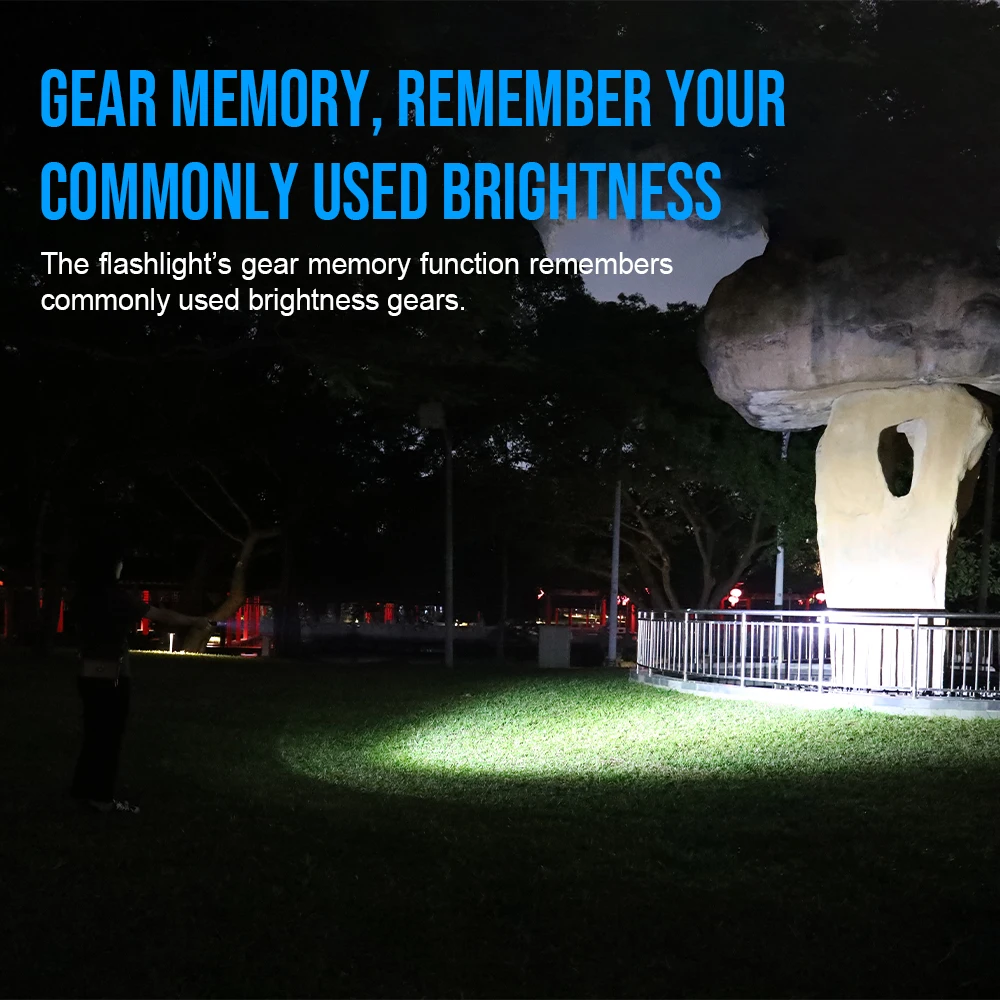 Linternas tácticas Trustfire L2 Pro 1100LM IPX6 14500 iluminación de antorcha portátil Tyce C lámpara recargable USB con función de memoria - imagen 5