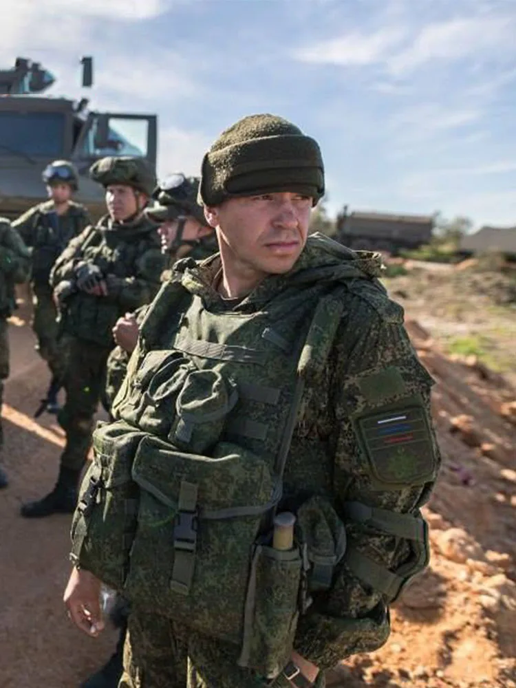 Chaleco táctico de camuflaje para hombre, accesorios para exteriores, 6B45, EMR, Verde - imagen 4