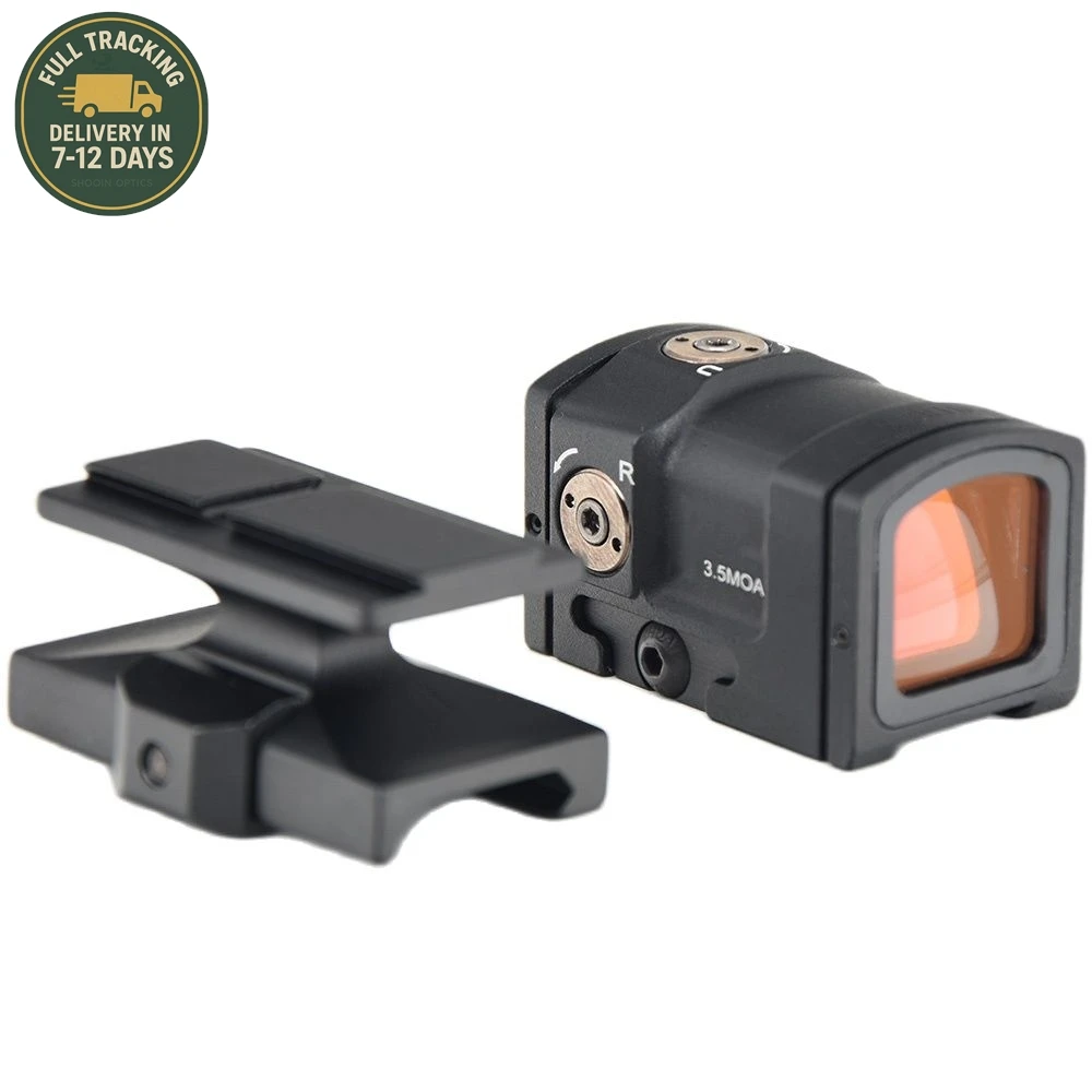 Pistol Red Dot Sight Fully Enclosed 2MOA With 20mm Rail Raised Mount - imagen 4