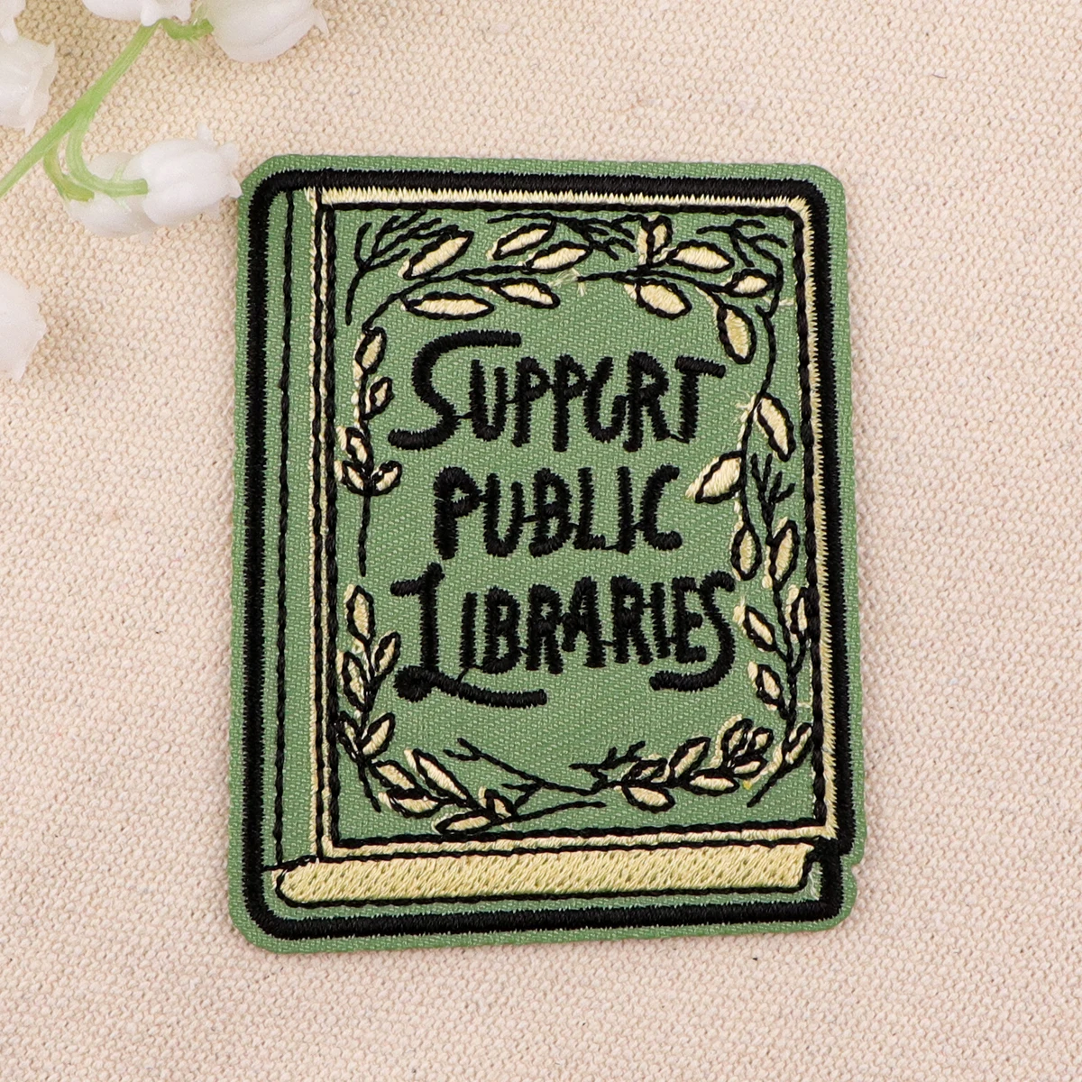 Parches para amantes de los libros en ropa, entusiastas de la lectura, parches bordados para planchar para ropa, accesorio de apliques de rayas DIY - imagen 5