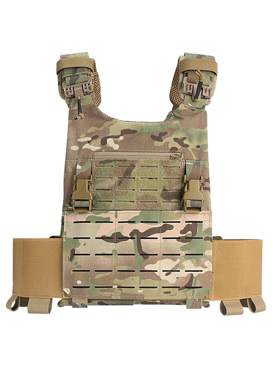 Kosibato Kit de hebilla de extracción táctica, sistema Molle, chaleco Cummerbund elástico, juego de liberación rápida para JPC, CPC, NCP - imagen 5