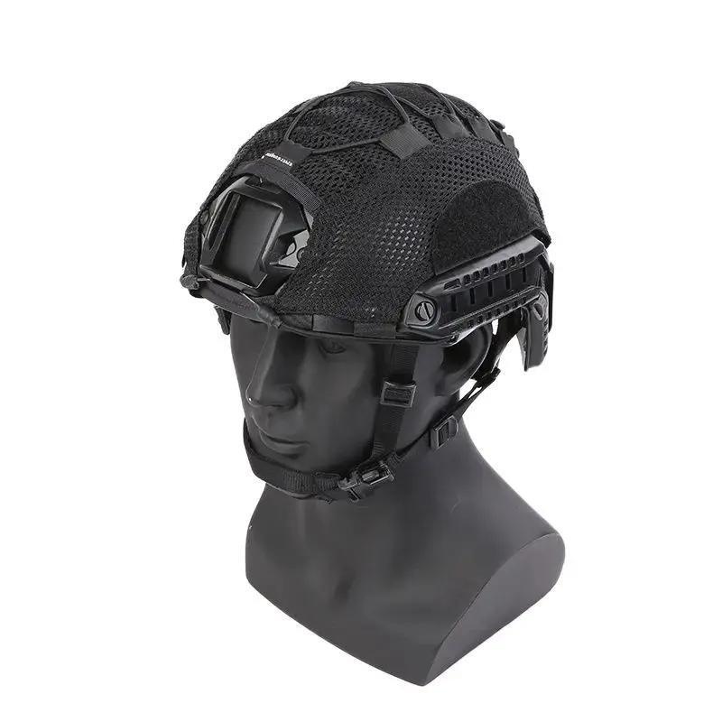 Emersongear táctico para AG estilo OPS-CORE cubierta de casco rápido malla caza juego al aire libre Paintball senderismo combate camuflaje Nylon - imagen 5