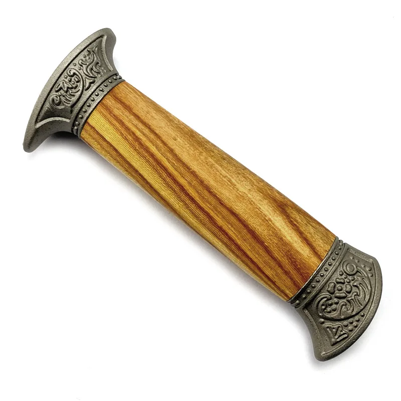 2 tipos de palisandro personalizado, Material de sándalo rojo, mango de cuchillo Bowie, accesorios con protector de pommel de acero, embrión, piezas de fabricación DIY - imagen 5