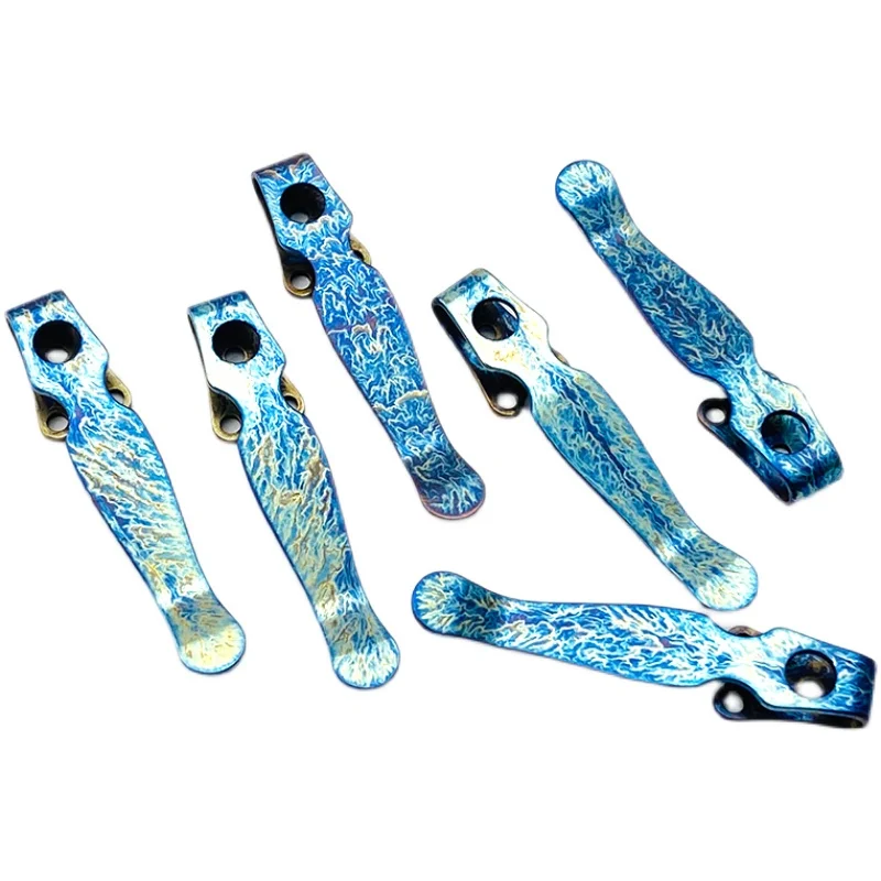 Clip de transporte profundo portátil para Spider SM C229, anodización, aleación de titanio, cuchillo de bolsillo, herramienta de equipo de bolsillo C229 EDC, 1 unidad - imagen 5