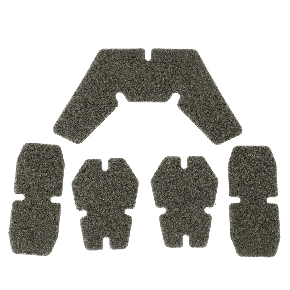 5 unids/set parches para casco hebilla mágica sujetador para casco táctico accesorios adhesivos parche de sistema Molle de WST-AF - imagen 4