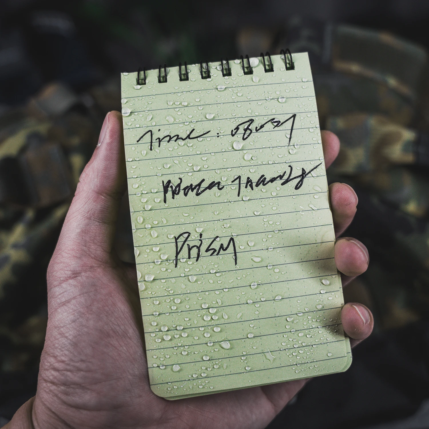 Cuaderno de trabajo portátil impermeable para todo tipo de clima, tácticas al aire libre - imagen 2