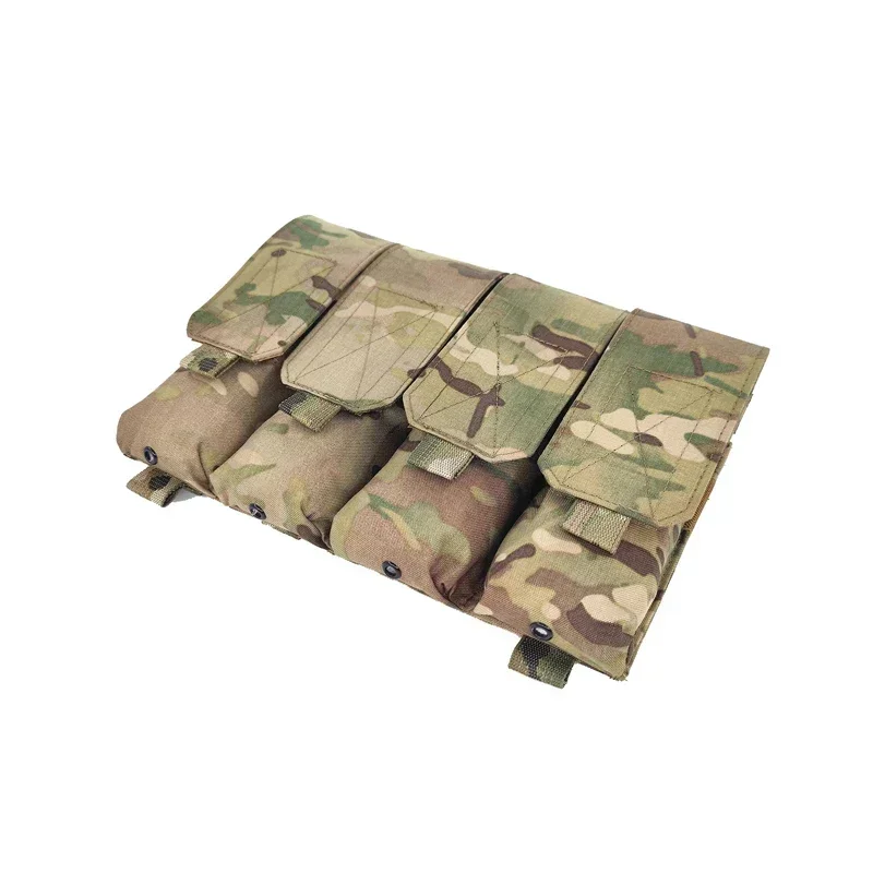 Bolsa táctica para revistas 762 Airsoft Multicam Molle Mag bolsa 500D Molle portador cuádruple bolsa para revistas equipo - imagen 3