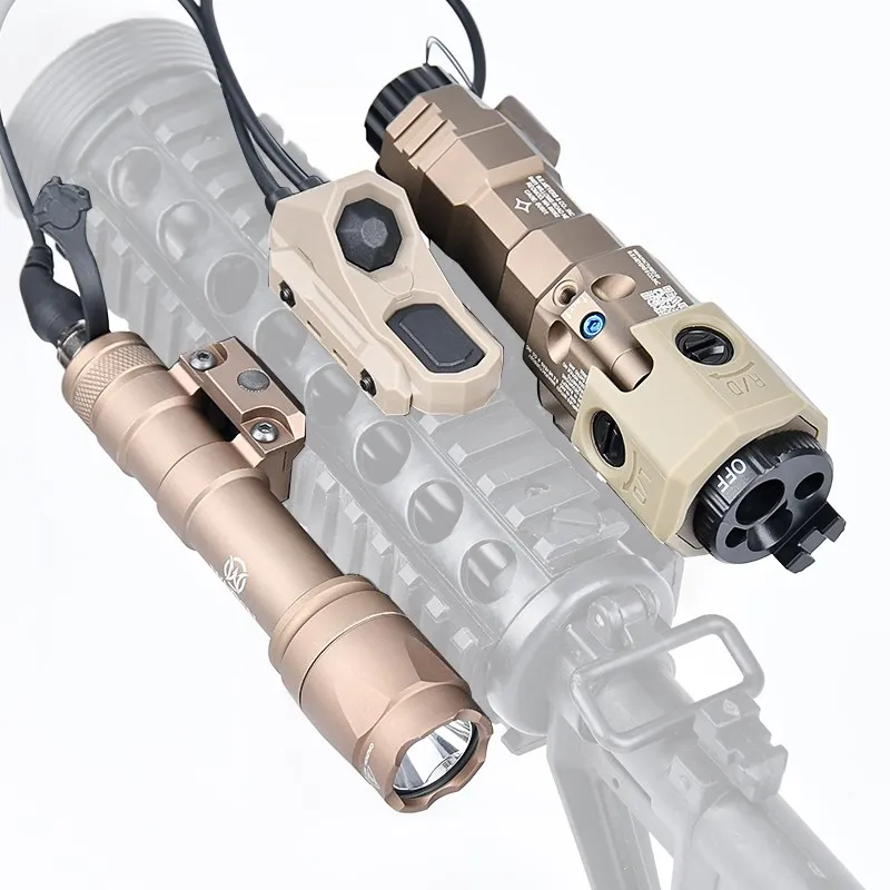 Wadsn MAWL C1 luz 1000 lúmenes PLHv2 linterna UNAXON interruptor de doble función Mawl IR lámpara de iluminación rojo verde azul láser - imagen 4