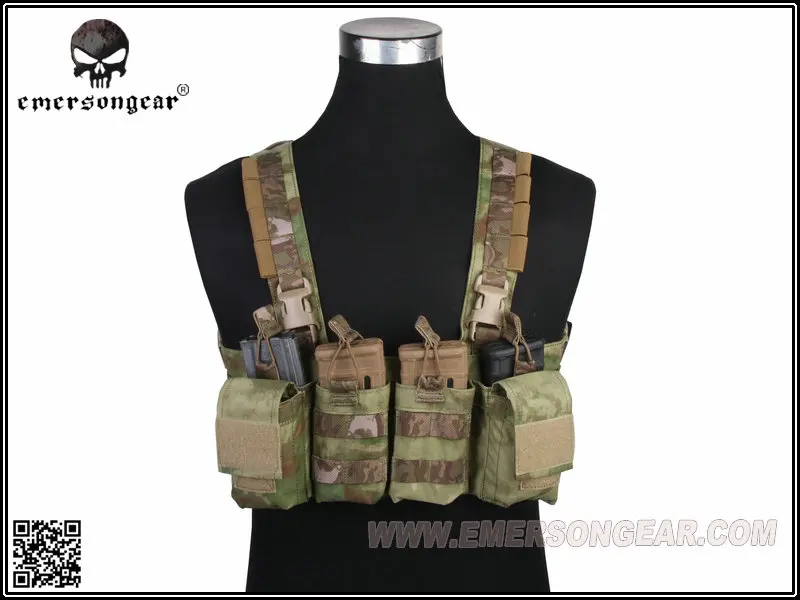 EmersonGear-Easy Chest Rig para Airsoft, Chaleco de combate militar, EM7450 - imagen 4