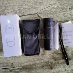 Monocular de visión nocturna HD impermeable para aves y camping