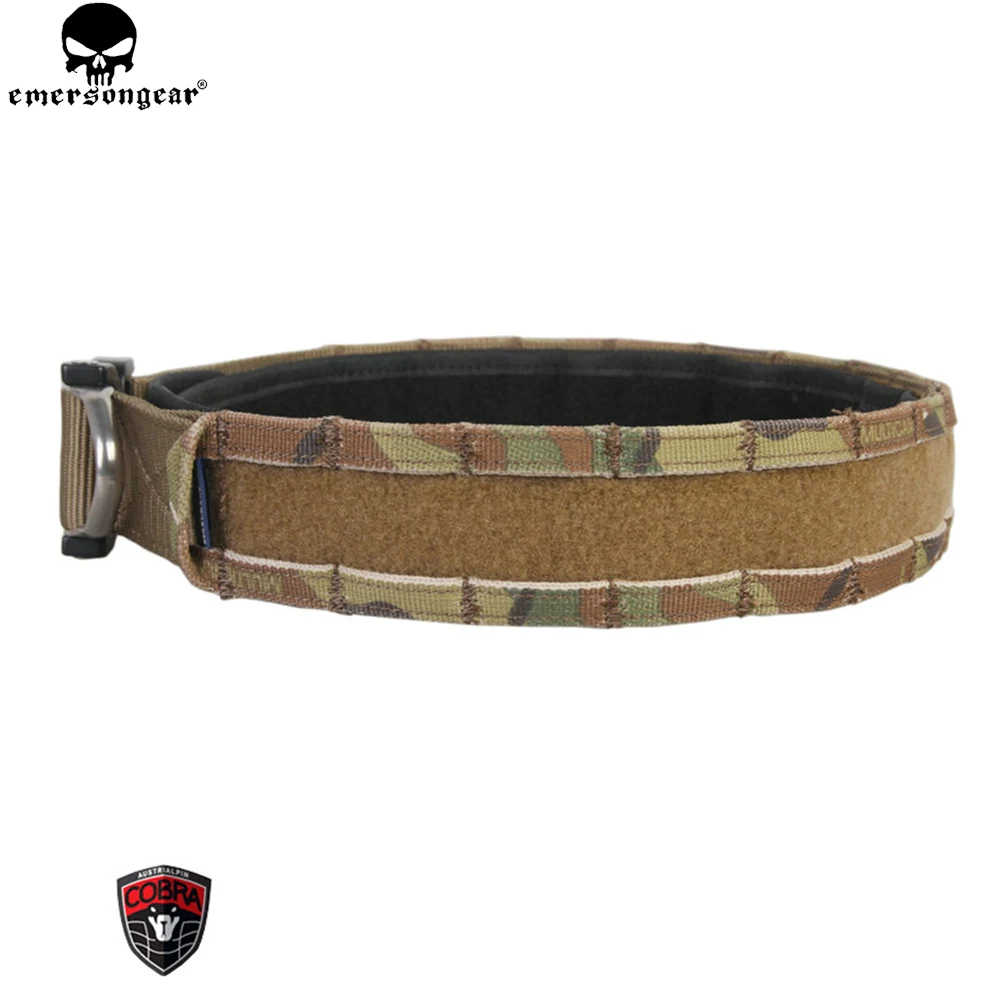 EMERSONGEAR-Cinturón de combate con anillo en D, 1,75-2 pulgadas, cinturón de combate de una pieza, equipo táctico, accesorios de caza, multicámara EM9342 - imagen 5