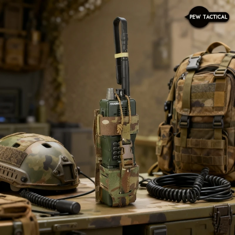 PEW TACTICAL SS STYLE Multi Plataforma Radio Chasis Mk5 Airsoft Radio bolsa de almacenamiento PH42 - imagen 2