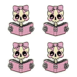 Parche bordado rosa lema moda MOLLE para planchar – Parejas DIY