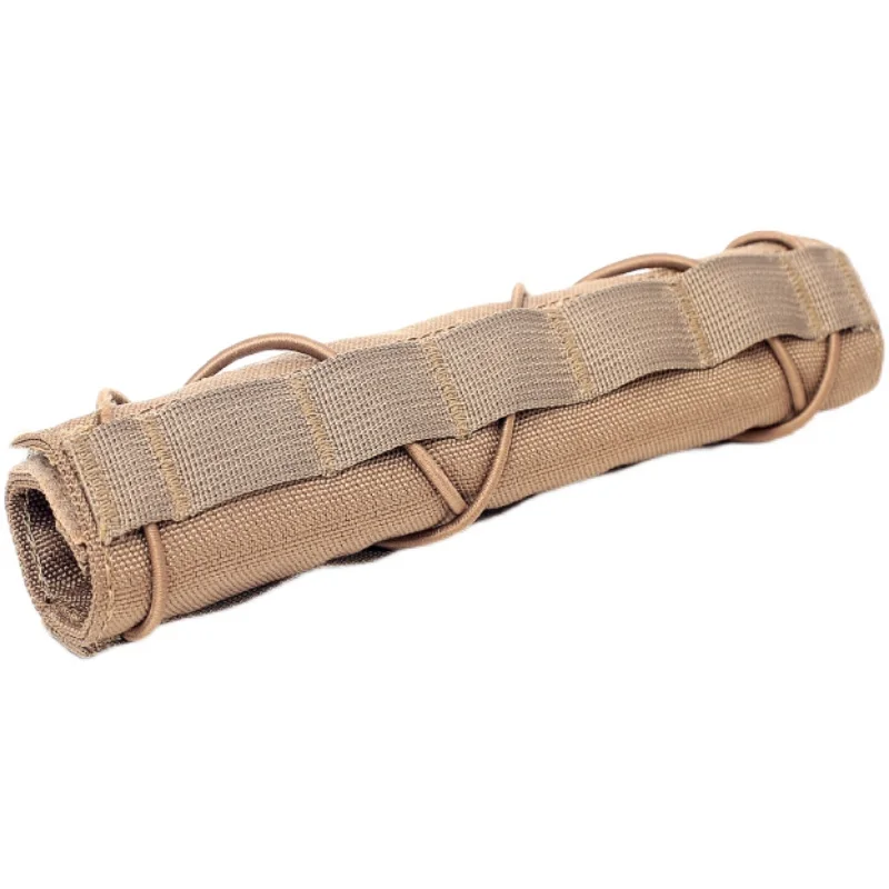 Cubierta de camuflaje de francotirador táctico, protección de silenciador, equipo táctico CS, nuevo - imagen 4