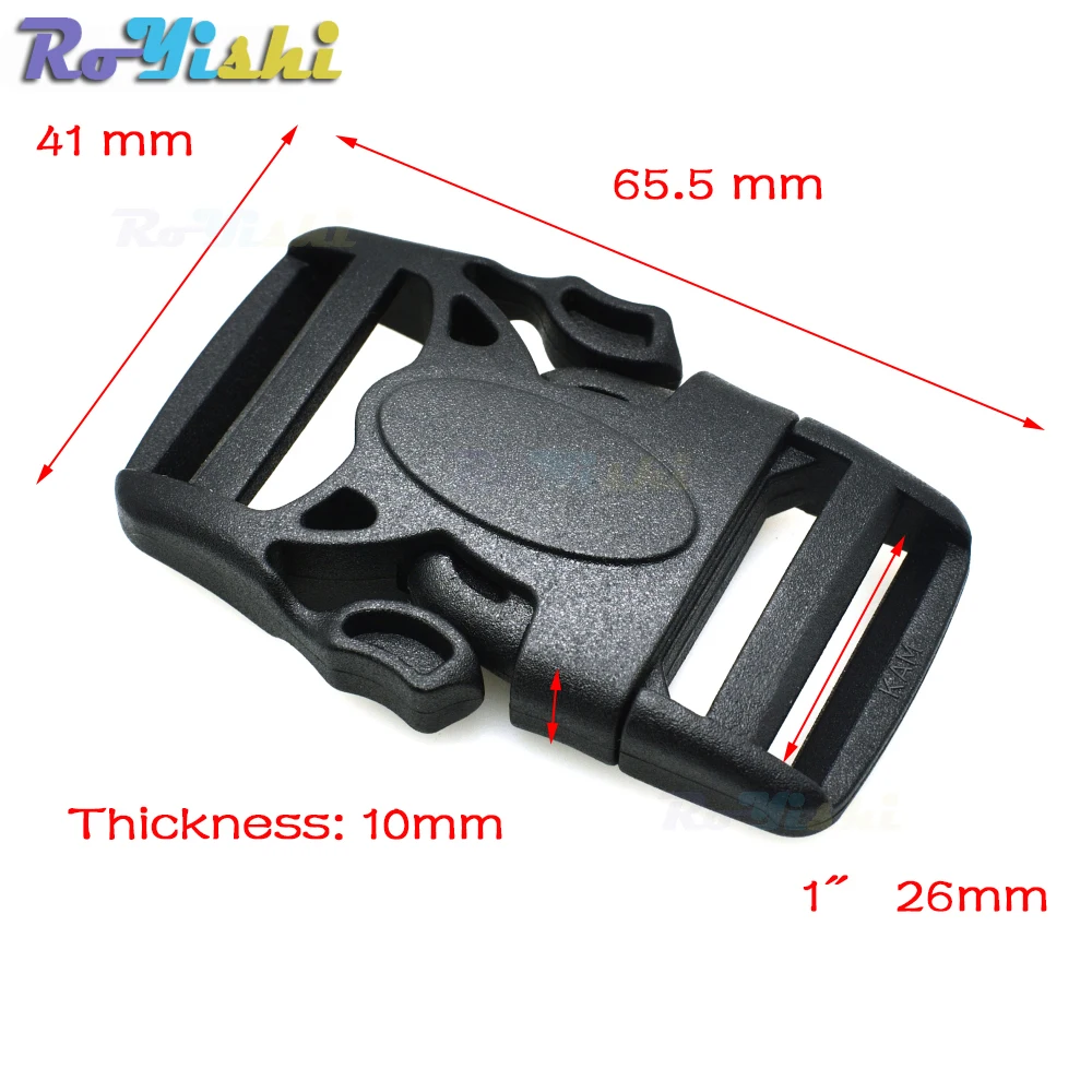 Hebillas de plástico en forma de langosta para mochila, correas, tamaño 20mm, 26mm, 33mm - imagen 4